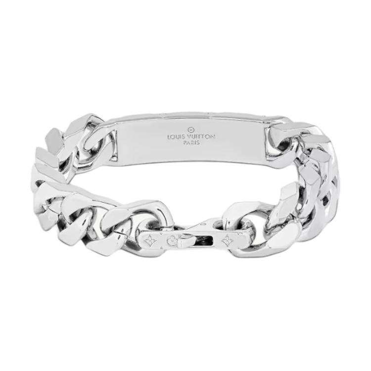 LOUIS VUITTON Ouis Vuitton 00856 Onogram Chain Bracelet