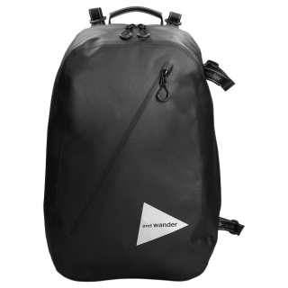 And Wander No Capacity Zip Closure Backpack Outdoor Bag Nylon Black Men's