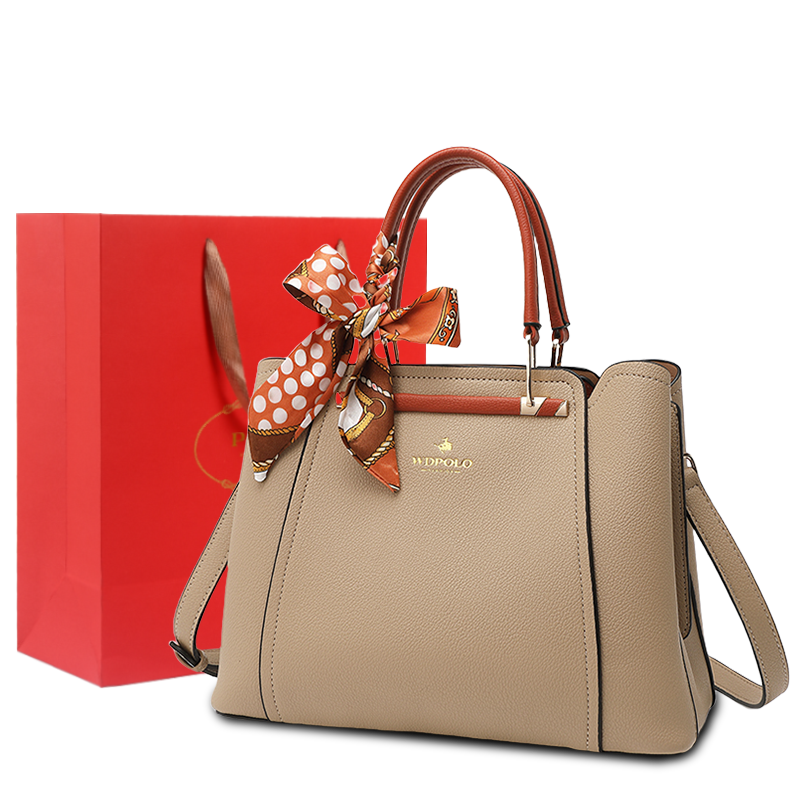 PAYOT Pu Handbag One Shoulder Crossbody Medium Women's Apricot