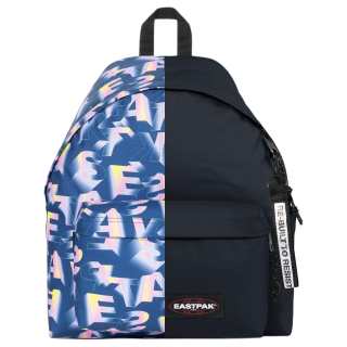 EASTPAK Polyester With Nylon Backpack Medium Unisex Blue & Multi Color & Black