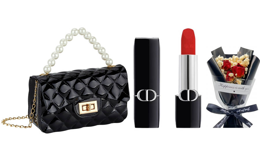 DIOR DIOR Intense Blue Gold Matte Lipstick Makeup Sets Easy to Blend Velvet Natural Long Lasting Complexion Moisturizing