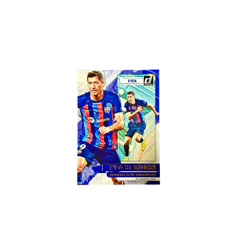 PANINI Topps Lewandowski Star Card, Robert Lewandowski Star Card, Barcelona Oil Paintings Collection Special Edition