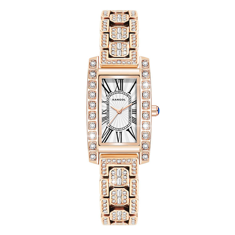 KANGOL Possession Collection Quartz Movement Alloy Strap Watch Women's Watch White Dial