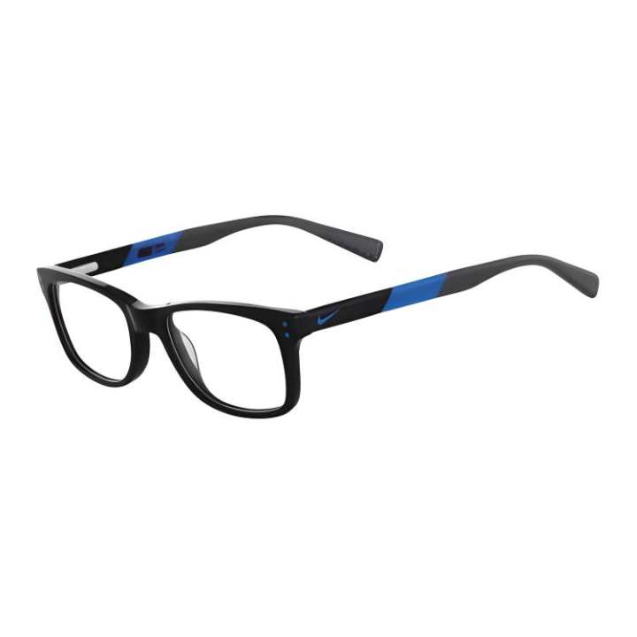 Nike Nike Acetate Square Eyeglass Frames Kids' Black