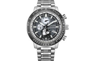 CITIZEN Sky Eagle Collection 200m Waterproof Light Powered Quartz Movement Stainless Steel Strap