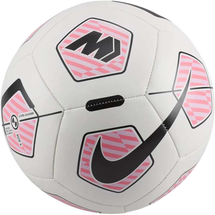 Nike Nike Size 5 Soccer Ball Rubber Unisex White Sunset Pulse Black