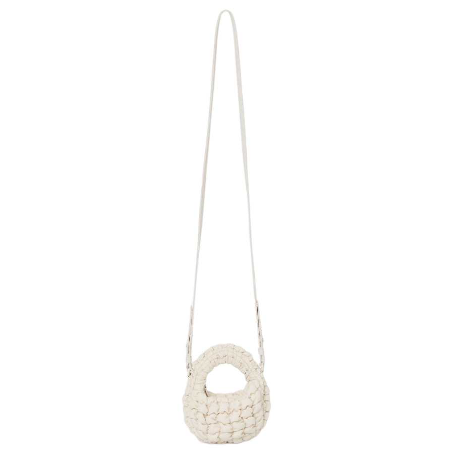 COS Polyester Shoulder Bag, Crossbody Bag Mini Women's Beige