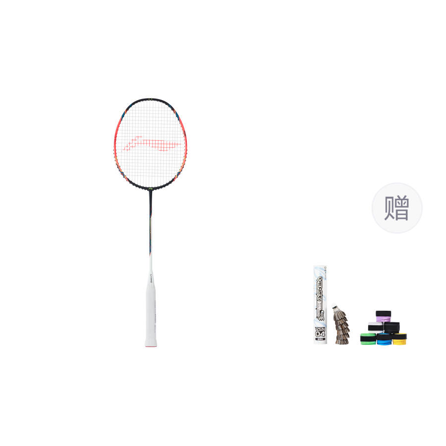 Li-Ning LiNing Halberd Pony Da AYPU073 4 Full Carbon Badminton Rackets Speed Type Enhanced Swing Speed Entry level 675mm Unisex
