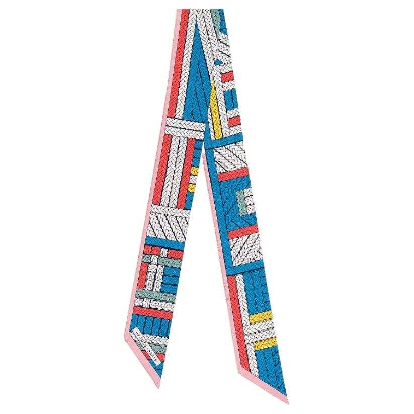 HERMES HERMES Twilly Silk Scarves Women's Multicolor