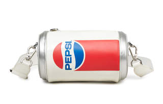 Pepsi Fabric Crossbody Bags Regular Unisex White
