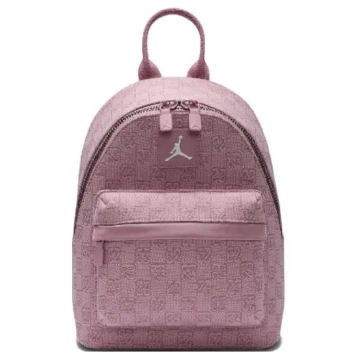 Jordan Jordan Zip Closure Polyester Backpack Regular Women's Pink