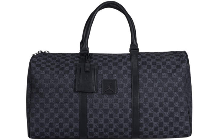 Jordan Jordan Polyester Luggage Bag, Travel Bag, Gym Bag Large Unisex Jet Black