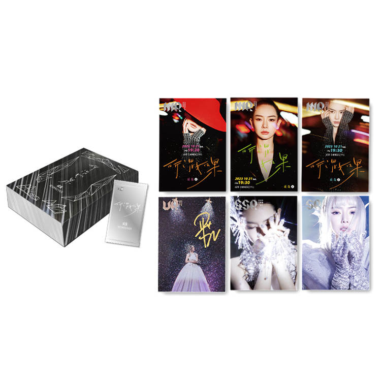 KAYOU Qi Wei So Called Concert Memorial Card Accessories Full Box