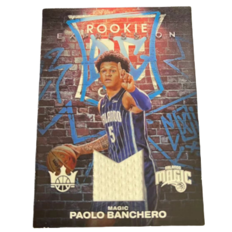 PANINI Banchero 22 23 Hoops Rising Stars Jersey, Material Star Card Collection Pass Sports Cards 1 Pc