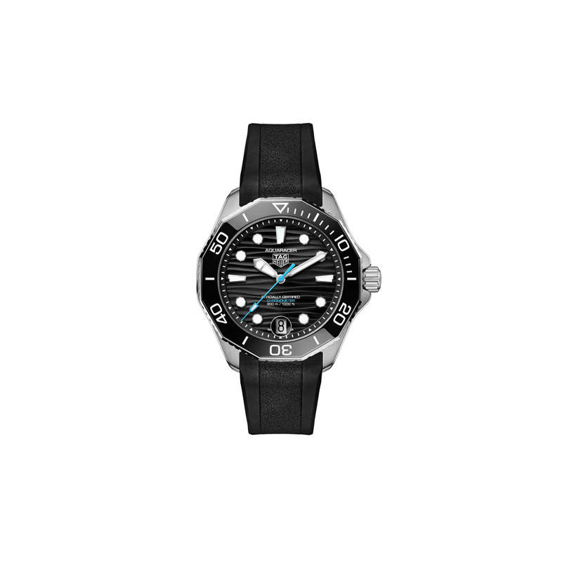 TAG HEUER Aquaracer Collection Automatic Mechanical Movement 300m Waterproof Men's Watches Watch 42mm Black Dial
