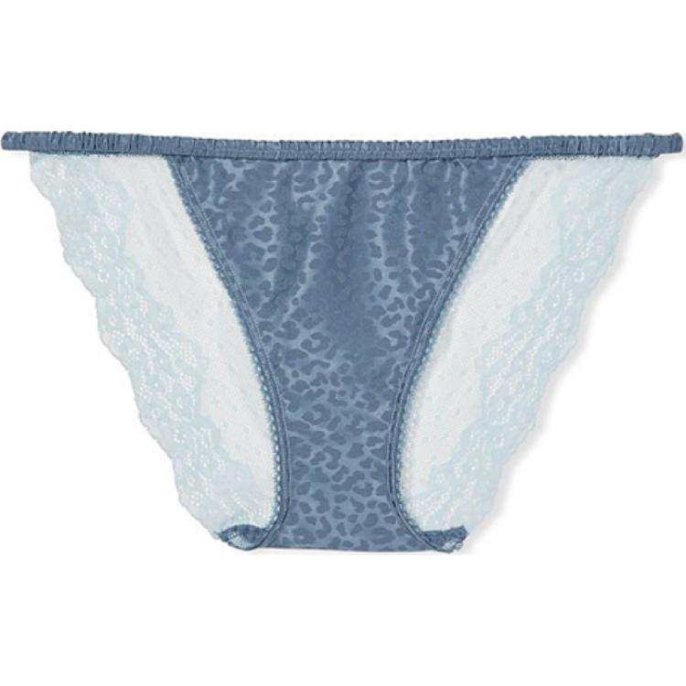 Victoria's Secret THE MIX Underpants Women's 1 Pack Washed Denim Blue