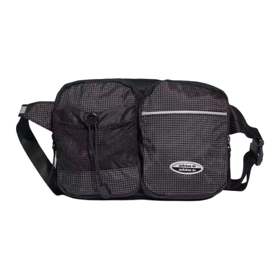Adidas Originals Recycled Material Fanny Pack Unisex Black