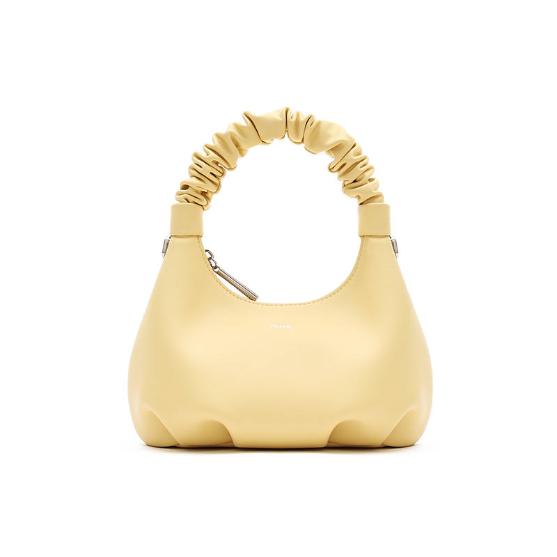 MUVA Cow Leather Premium Aesthetic Small Bag, One Shoulder Handbag Women's Multicolor