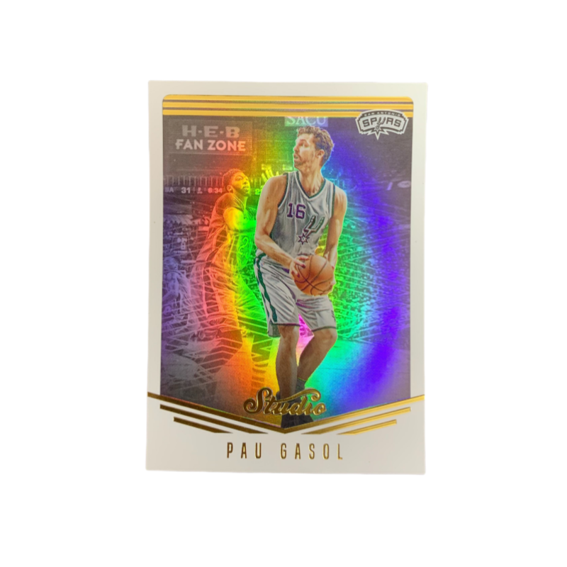 PANINI 2016 17 Horse Spurs, Pau Gasol, Refringence, Teca, Player Cards, Card Collection Pass Sports Cards 1 Pc
