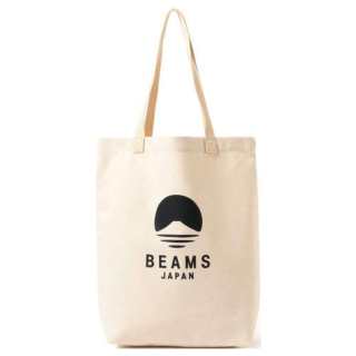 Beams Cotton One Shoulder Handbag Men's Black/Orange/Blue
