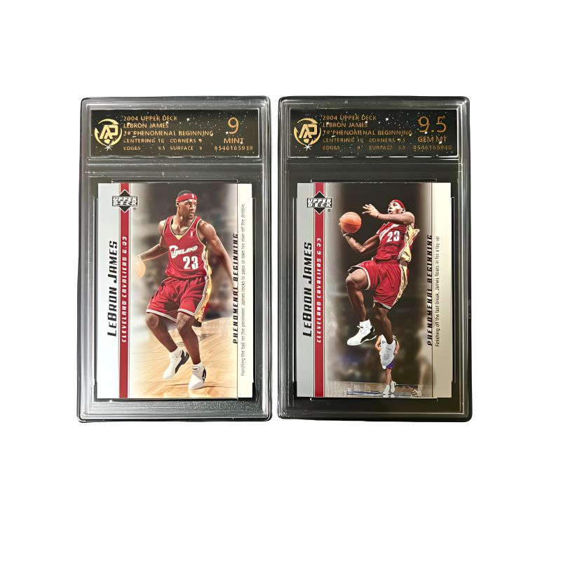 UPPER D.E.C.K UPPER D.E.C.K LeBron James UD Collection, Player Cards 04 Cleveland Away Rising Stars Period, Shot Selection Cards