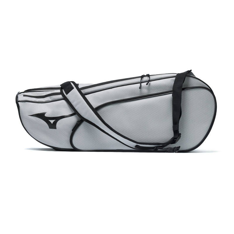 Mizuno Mizuno Fabric Badminton Bag, Backpack Regular Unisex Medium Gray