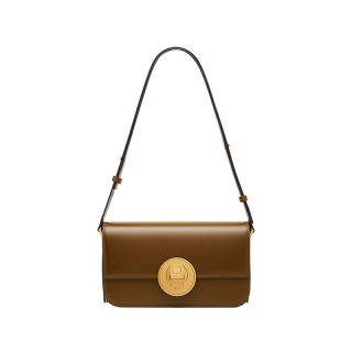 PECO Cow Leather Genuine Leather Commute Versatile Premium Aesthetic Niche Design Crossbody Bag, Shoulder Bag Women's