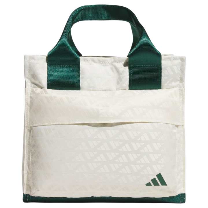 Adidas Adidas Recycled Polyester Handbag Unisex Jade White & Forest Green