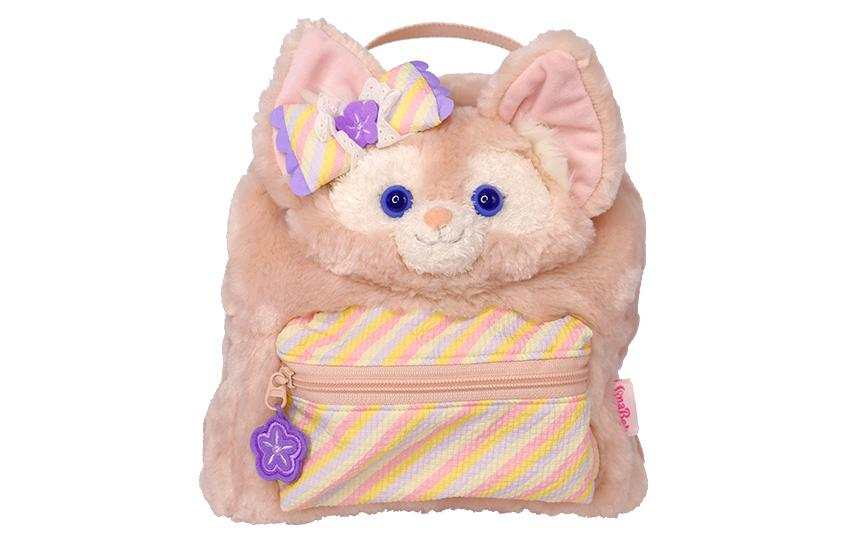 Disney Plush Backpack Regular Women's Pink Hong Kong Disney