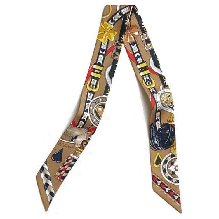 HERMES HERMES Silk Scarves Women's Multicolor