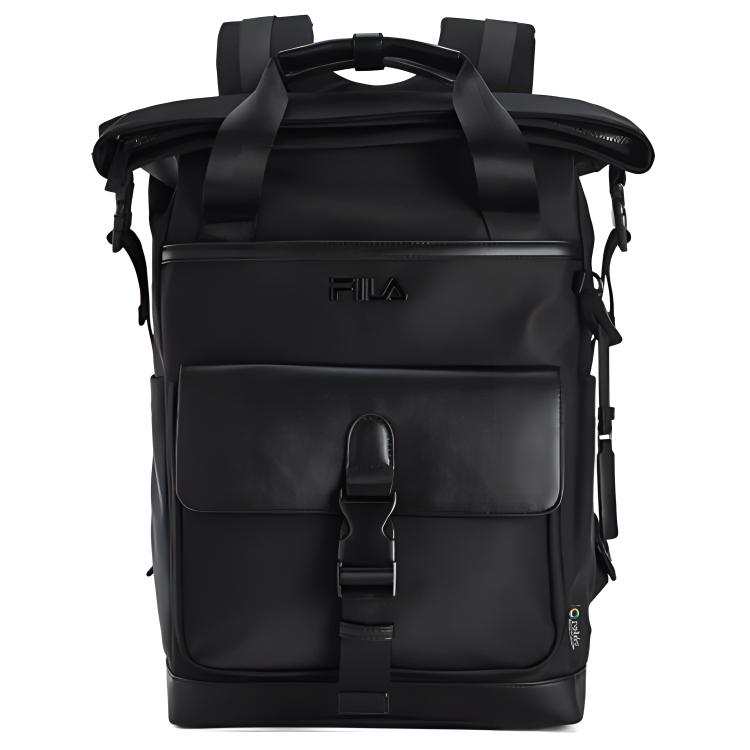 FILA Fabric Laptop Bag Backpack Extra Small Men's Jet Black BK
