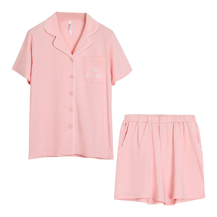 HONGDOUJUJIA Pajama Set Women's Rose Pink