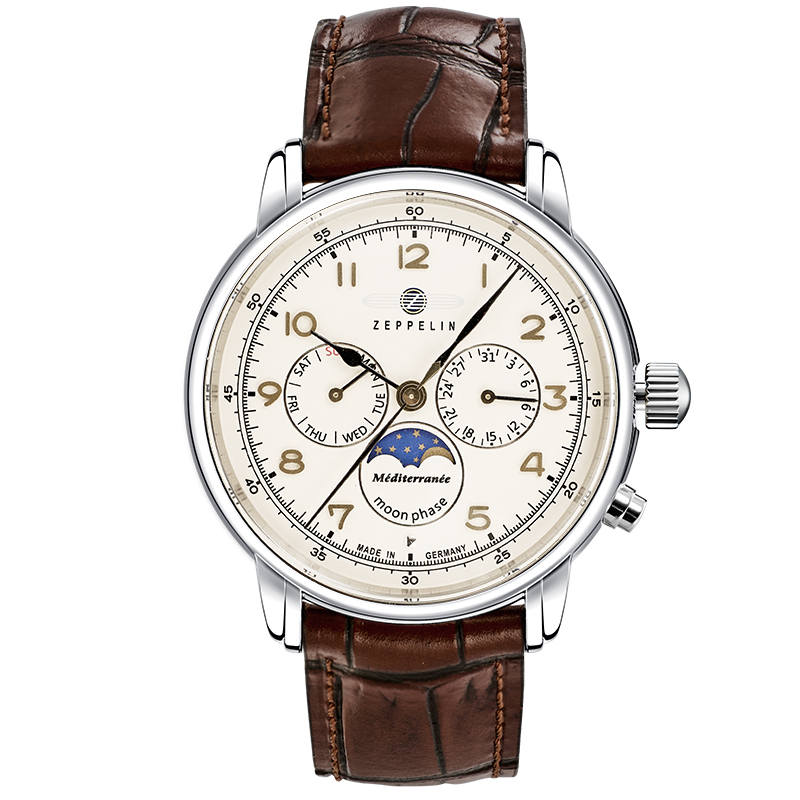ZEPPELIN Mediterranean Collection Quartz Movement Men's Watches Watch Mother of Pearl Color Watch Dial