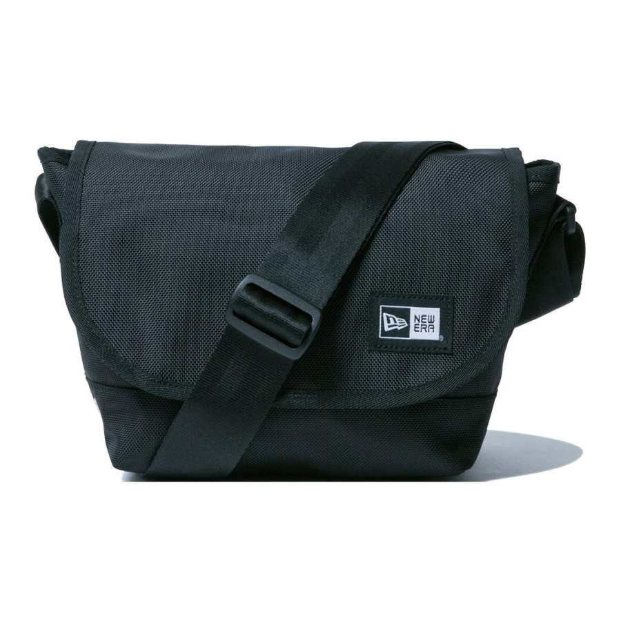 New Era Polyester Crossbody Bag, Shoulder Bag Small Unisex Black