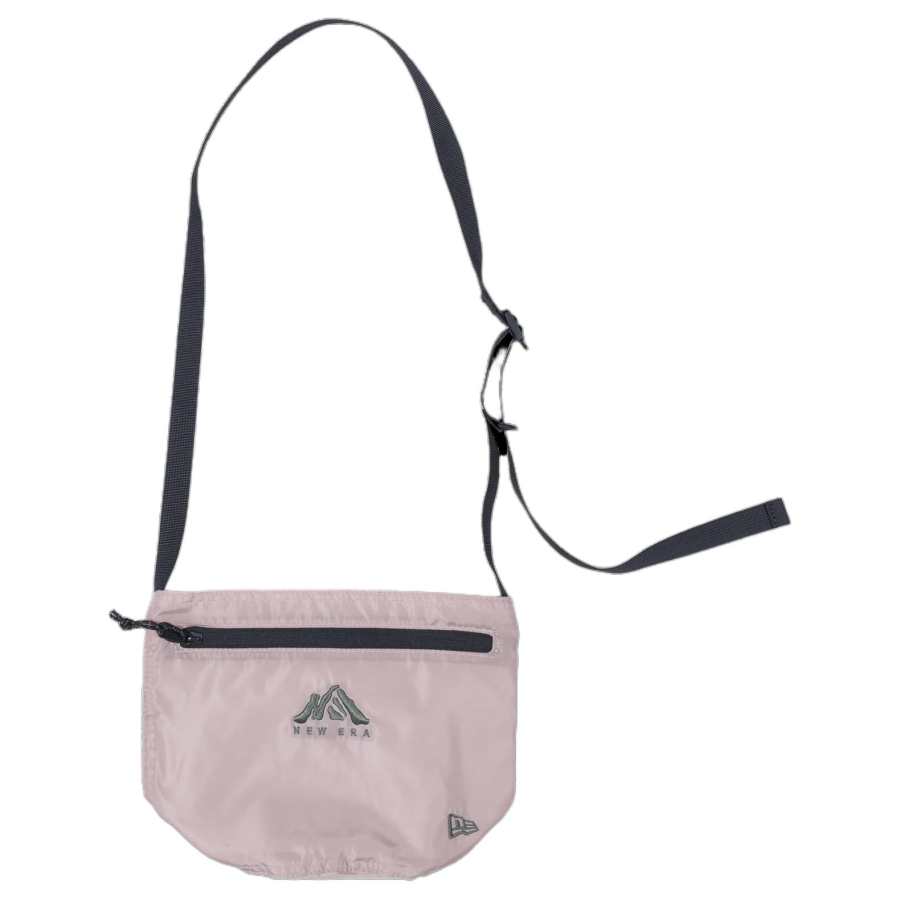 New Era Nylon Crossbody Bag, Shoulder Bag Unisex Gray Brown