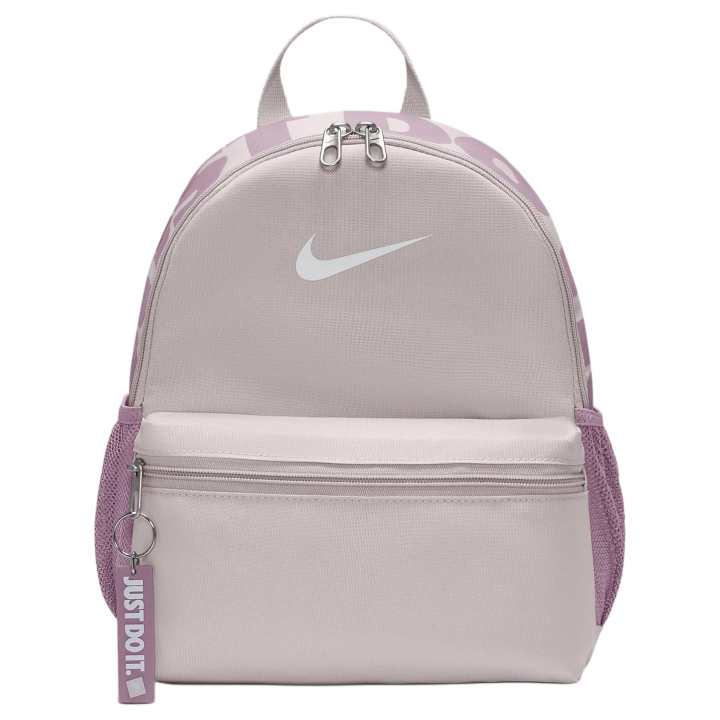 Nike Nike Fabric Backpack Regular Women's Gray Purple & Fuchsia & White