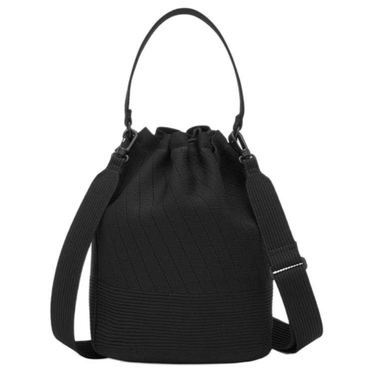 DESCENTE Below 20L Outdoor Bags Knitted Fabric Black Women's