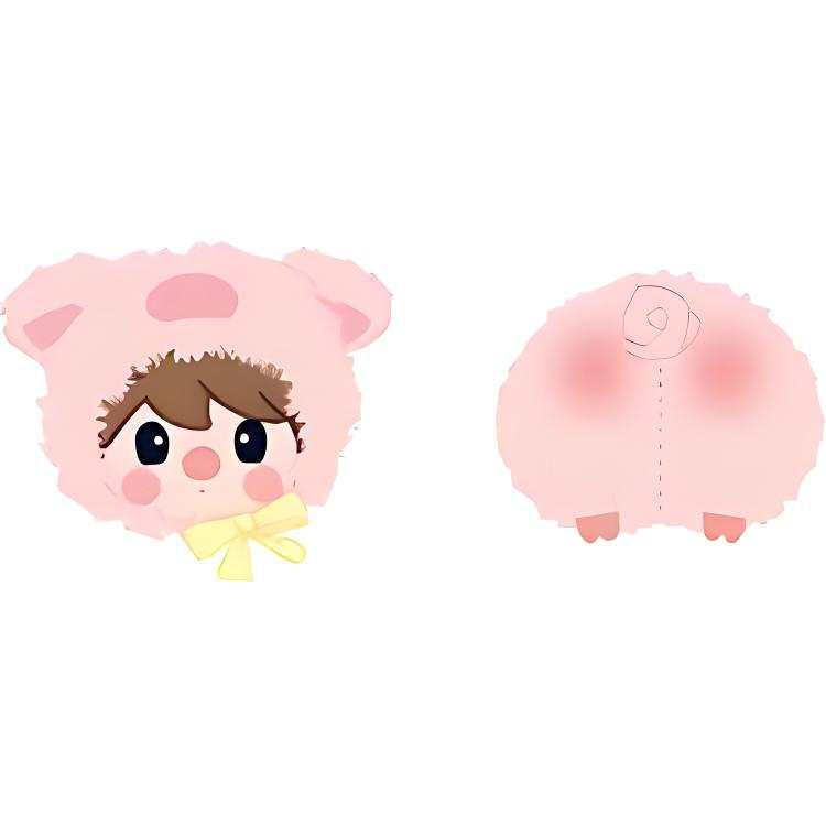 POP MART Little Sweet Bean Animal Pretend Play Collection Fridge Magnet Mystery Boxes Single Mystery Box/Full Box 6 Pcs