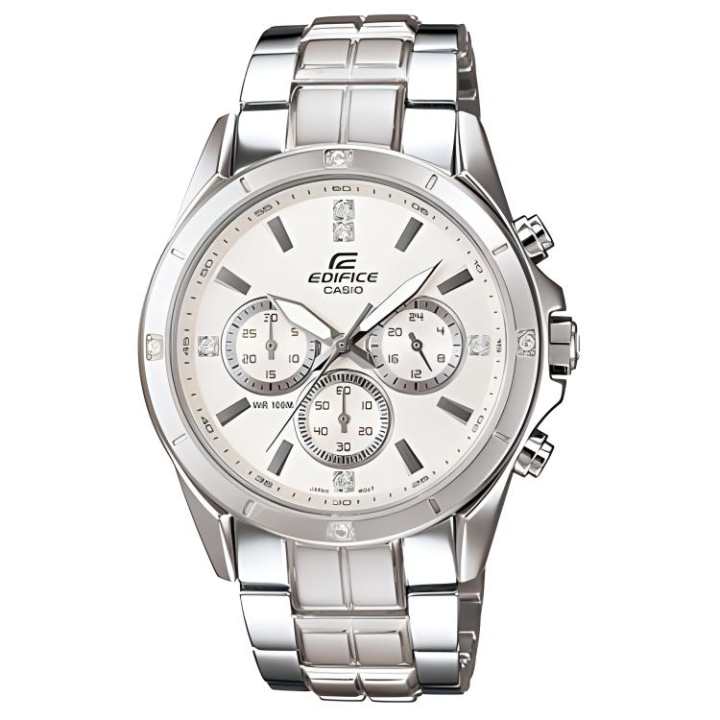 CASIO CASIO Men EDIFICE 42.5mm White Watch EF-544D-7A