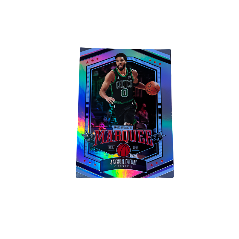PANINI Jayson Tatum, Chronicle, Marcus Smart 2021 2022 Season, Silver Fold, Player Card, Card Quality Universal