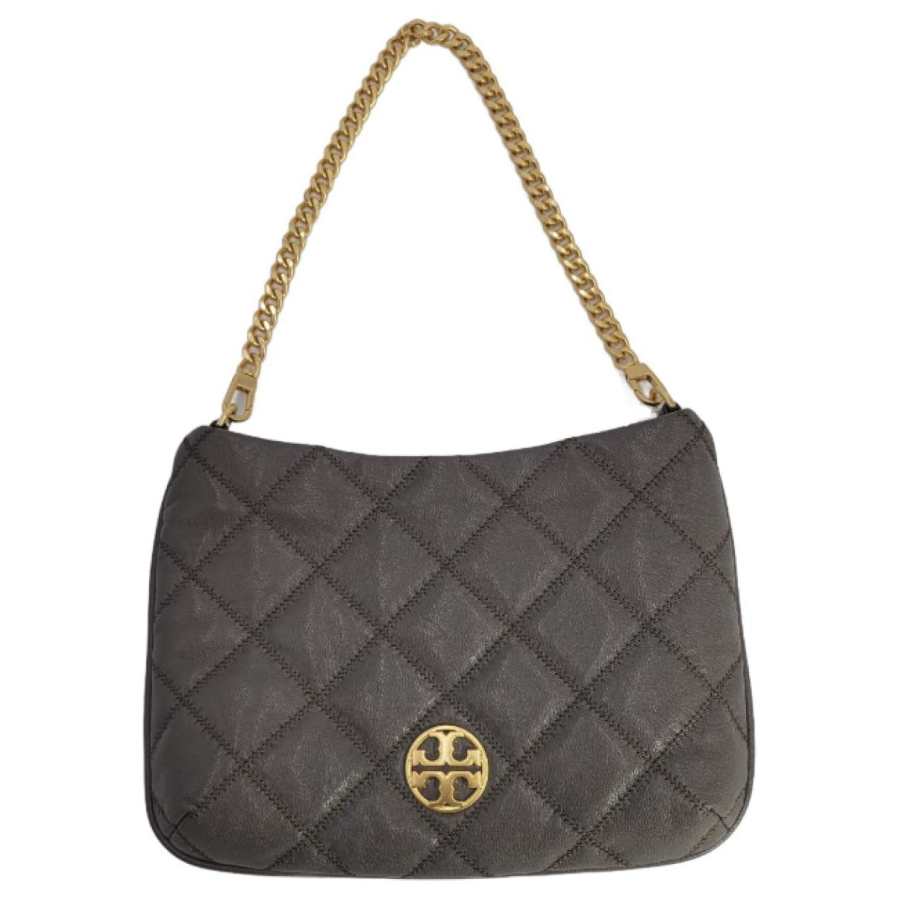 TORY BURCH Leather Handbag, Shoulder Bag Women's Brown