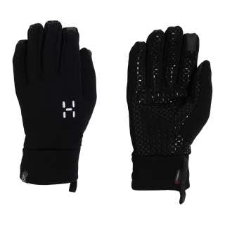 HAGLÖFS Wool Knit Gloves Unisex Black
