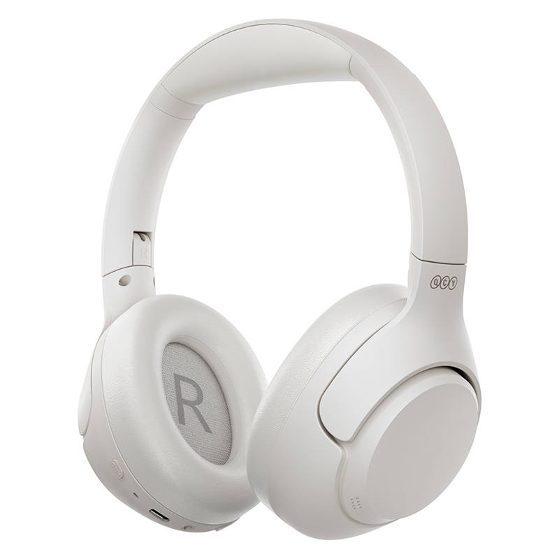 QCY H3 43dB Adaptive ANC Hi Res Gold Logo Certification 60H Long Battery Life, Trendy Outfit, Esports Gaming