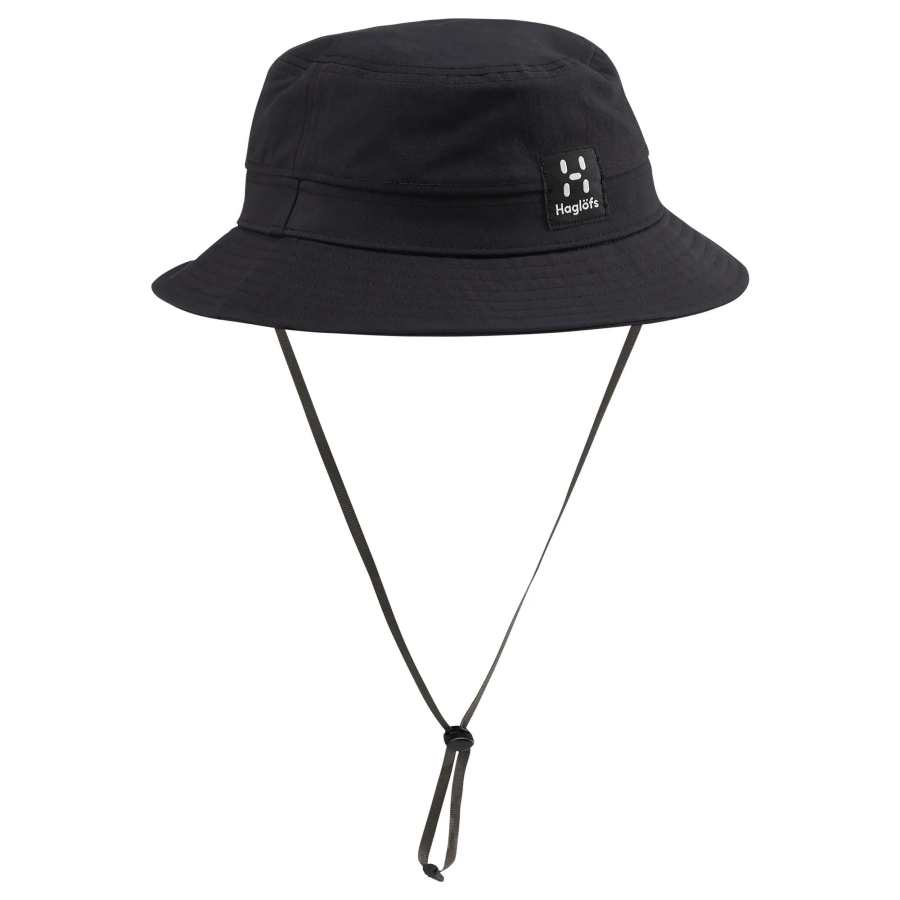 HAGLÖFS Recycled Polyester, Recycled Polyamide, Elastane Bucket Hats Unisex Black