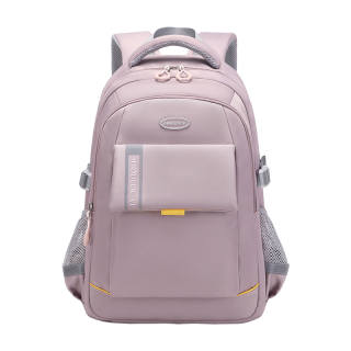 Shouldcat Polyester Backpack Regular Women's Dusty Pink/Black