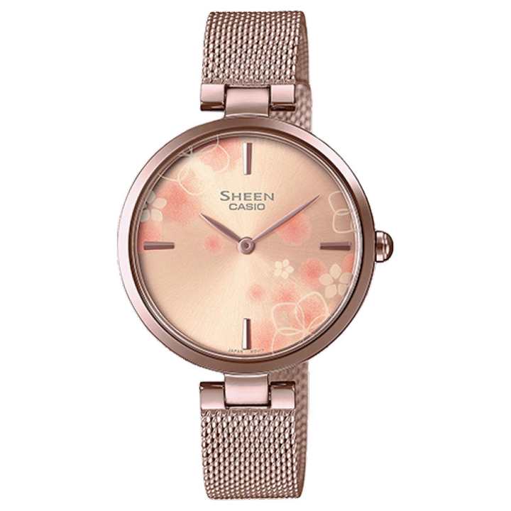 CASIO CASIO Women's SHEEN 39.2mm Gold Watch SHE-C110CGM-4A