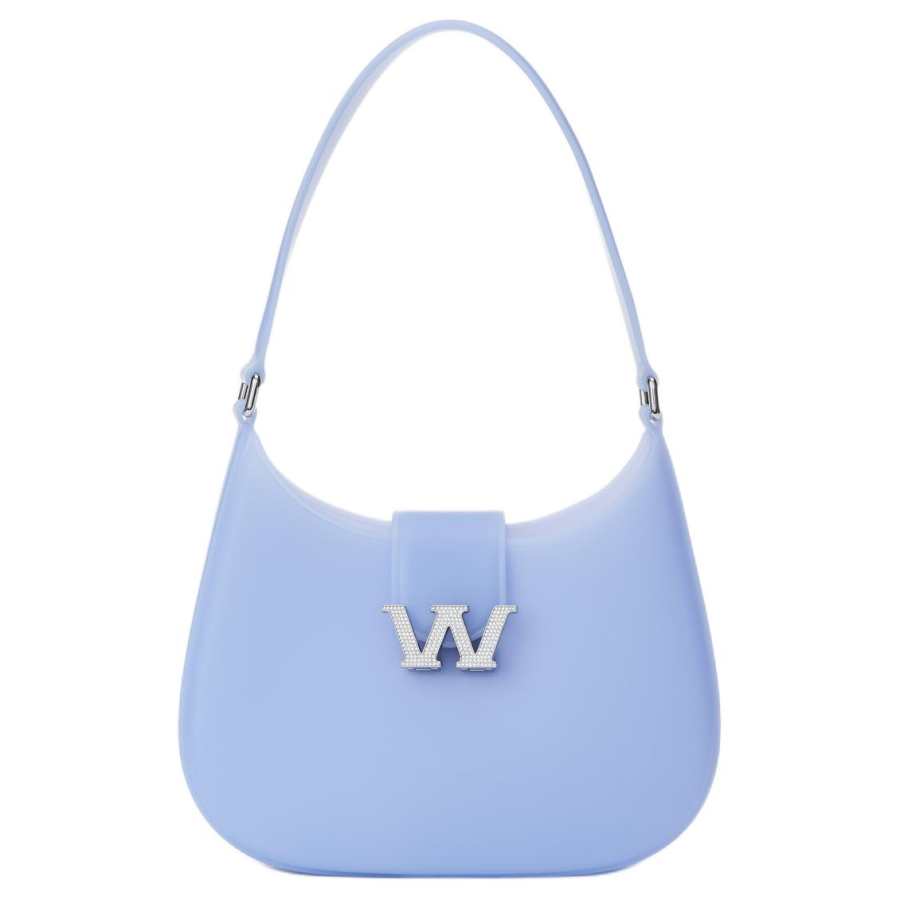 Alexander Wang W Legacy Polyvinyl Chloride Handbag, Shoulder Bag Women's Blue