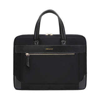 Shouldcat Nylon Laptop Bag Regular Unisex Black