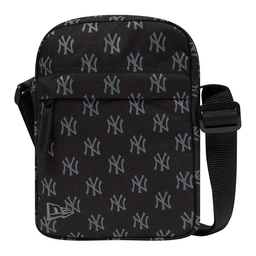 New Era Polyester Crossbody Bag, Shoulder Bag Regular Unisex Black