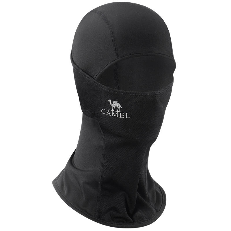 CAMEL Windproof & Dustproof Thermal Masks Cold Resistant Face Masks Elastane Polyester Unisex Black